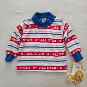 Vintage Deadstock "All Star" Turtleneck 6-9 months